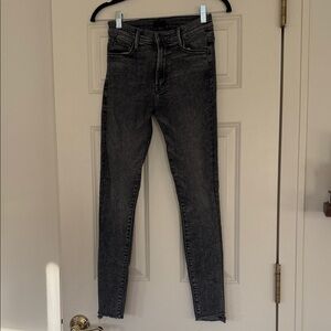 MOTHER Black Skinny Jeans for Women